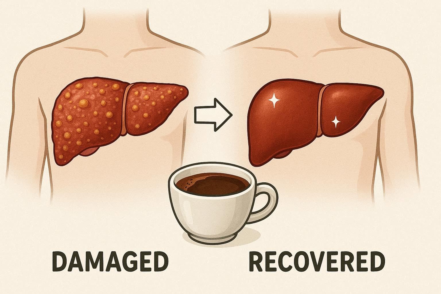 درمان کبد چرب با کافی بگ لومینوس