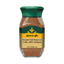 قهوه فوری گلد اسپرسو 100 درصد روبوستا