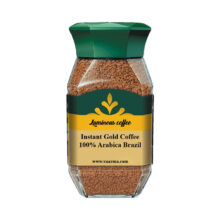 قهوه فوری گلد 100 درصد عربیکا برزیل