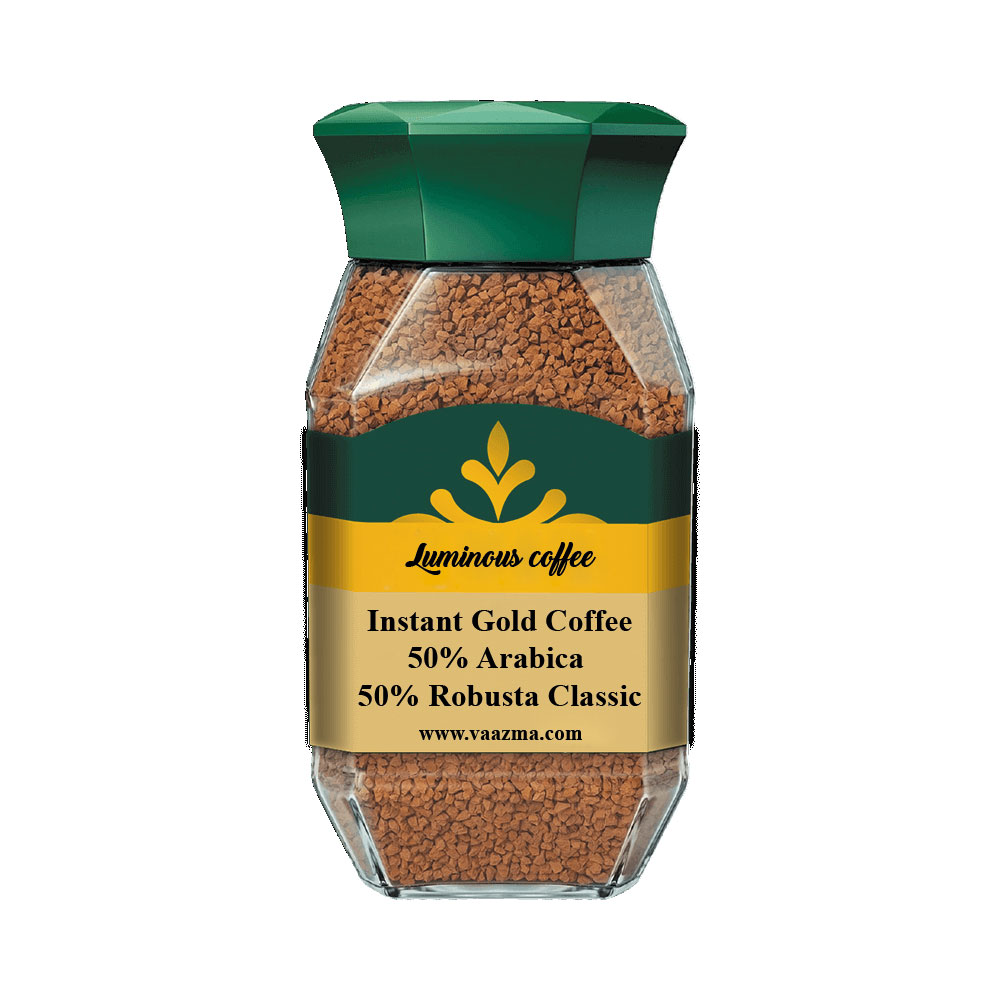 فوری گلد کلاسیک 50 درصد عربیکا و 50 درصد روبوستا