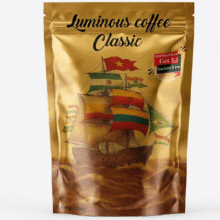 کافی بگ کلاسیک اصیل در تعداد 20 عدد کیسه 10 گرمی ترکیب قهوه عربیکا و لیبریکا