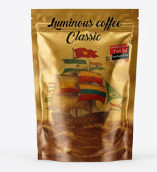 کافی بگ کلاسیک اصیل در تعداد 20 عدد کیسه 10 گرمی ترکیب قهوه عربیکا و لیبریکا